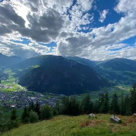 公寓 Haus Dora 4 Panoramablick 迈尔霍芬