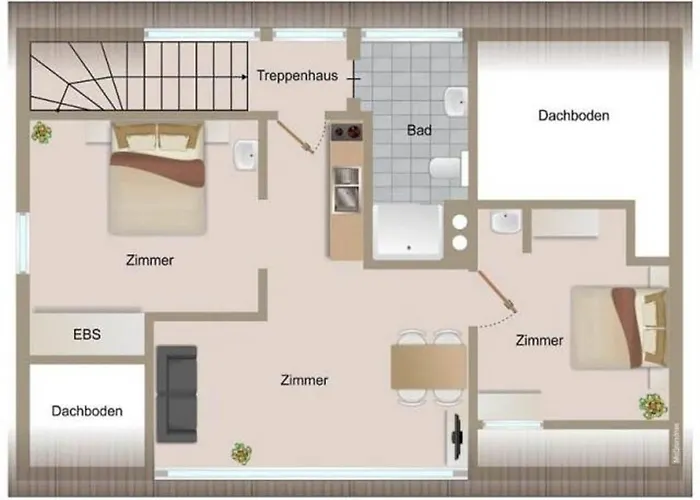 公寓 Haus Dora 4 Panoramablick